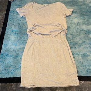 Jersey Dress with Rouched waist